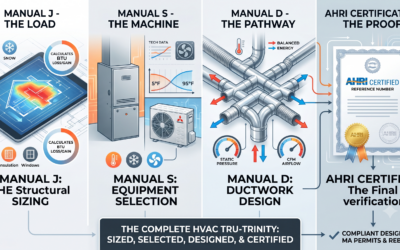 The Complete HVAC Trifecta: Manual J, Manual S, and Manual D Explained